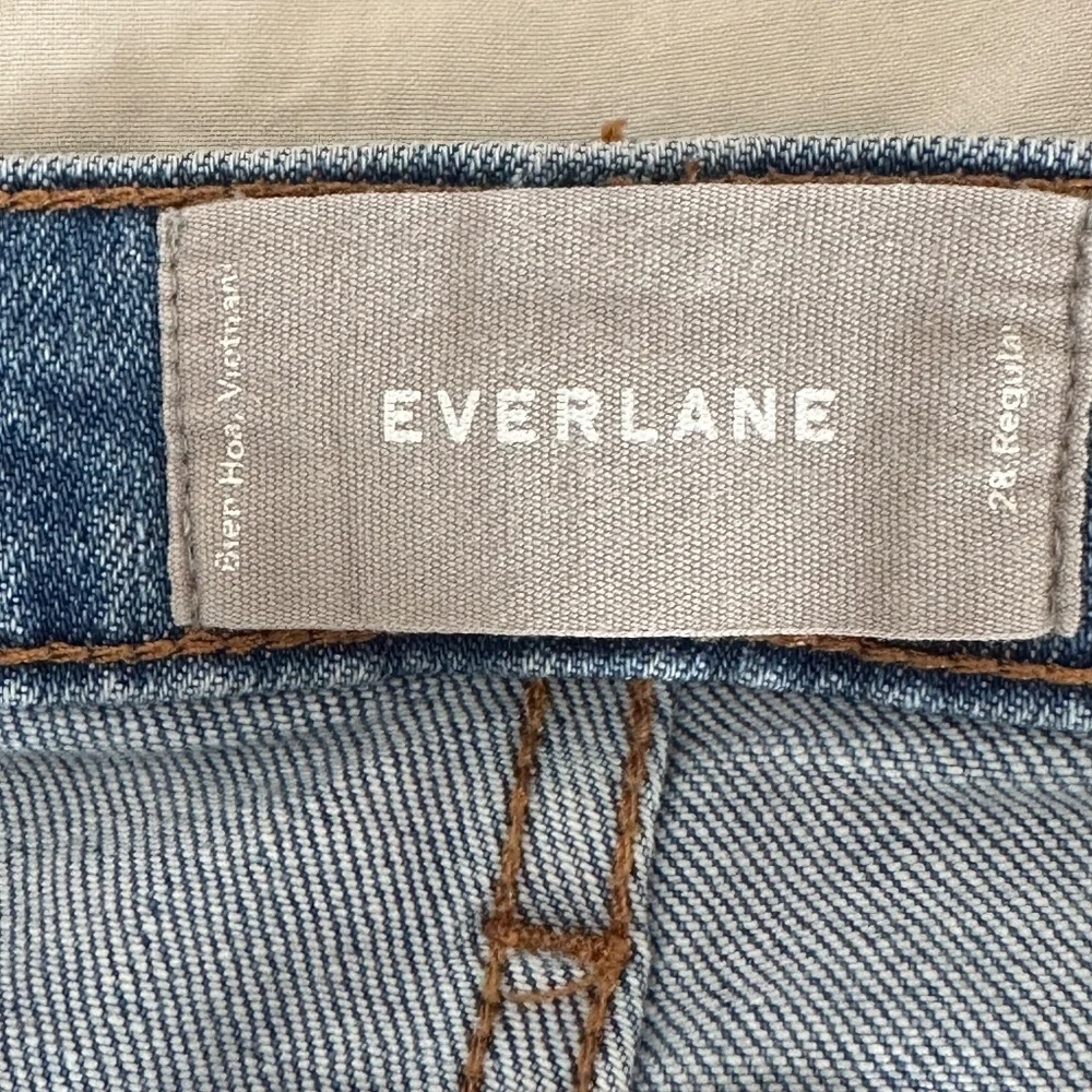 Everlane Slim Straight Leg Medium Wash Denim Jeans Size 28 Regular Women Capsule - Picture 5 of 7